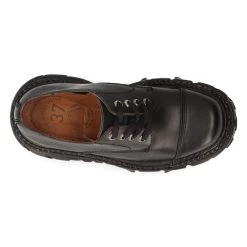 Chaussures Plateformes New Rock Tank En Cuir Noir -Magasin De Mode chaussures plateformes new rock tank en cuir noir 6