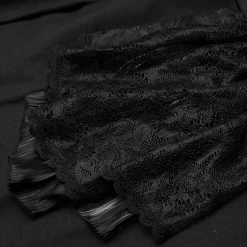 Chemise à Jabot 'Lovecraft' Noire Avec Manches... -Magasin De Mode chemise a jabot lovecraft noire avec manches bouffantes 12