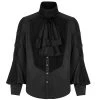 Chemise 'Cagliostro' Noire 1 Chemise 'Cagliostro' Noire -Magasin De Mode chemise cagliostro noire