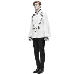 Chemise 'Coffin' En Mousseline Blanche 24 Chemise 'Coffin' En Mousseline Blanche -Magasin De Mode chemise coffin en mousseline blanche 6