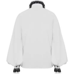 Chemise 'Coffin' En Mousseline Blanche 27 Chemise 'Coffin' En Mousseline Blanche -Magasin De Mode chemise coffin en mousseline blanche 9