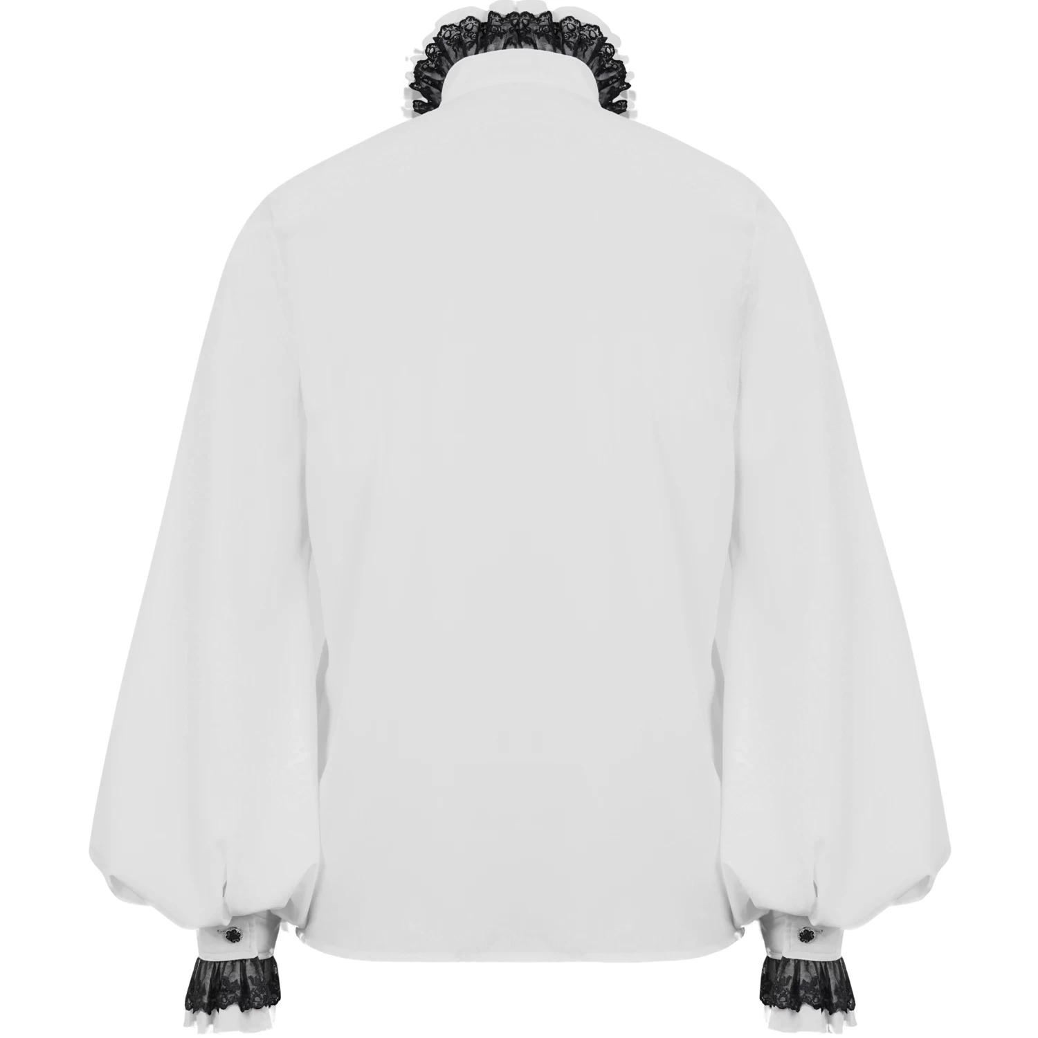 Chemise 'Coffin' En Mousseline Blanche 12 Chemise 'Coffin' En Mousseline Blanche – Image 10