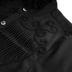 Chemise 'Coffin' En Mousseline Noire 36 Chemise 'Coffin' En Mousseline Noire -Magasin De Mode chemise coffin en mousseline noire 14