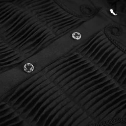 Chemise 'Coffin' En Mousseline Noire 37 Chemise 'Coffin' En Mousseline Noire -Magasin De Mode chemise coffin en mousseline noire 15