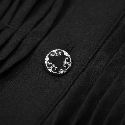 Chemise 'Coffin' En Mousseline Noire 38 Chemise 'Coffin' En Mousseline Noire -Magasin De Mode chemise coffin en mousseline noire 16