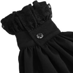 Chemise 'Coffin' En Mousseline Noire 40 Chemise 'Coffin' En Mousseline Noire -Magasin De Mode chemise coffin en mousseline noire 18