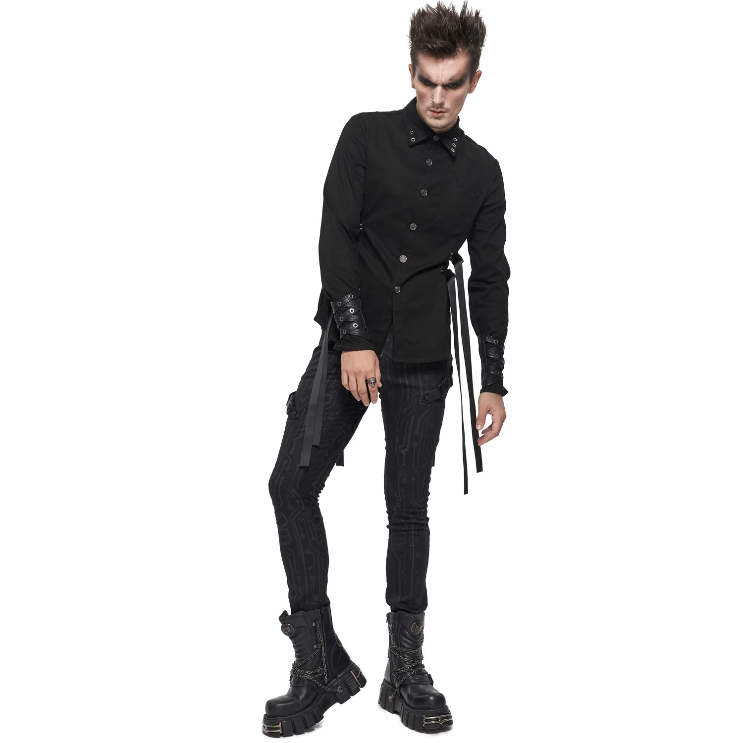 Chemise 'Cryock' Noire 13 Chemise 'Cryock' Noire – Image 11