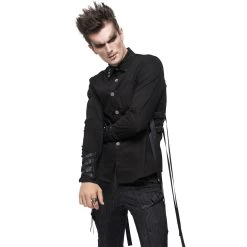 Chemise 'Cryock' Noire 27 Chemise 'Cryock' Noire -Magasin De Mode chemise cryock noire 5