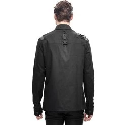 Chemise 'Cyberpunk' Noire 24 Chemise 'Cyberpunk' Noire -Magasin De Mode chemise cyberpunk noire 2