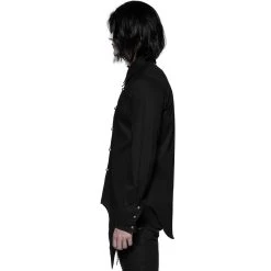 Chemise 'Gangrel' Noire 16 Chemise 'Gangrel' Noire -Magasin De Mode chemise gangrel noire 3