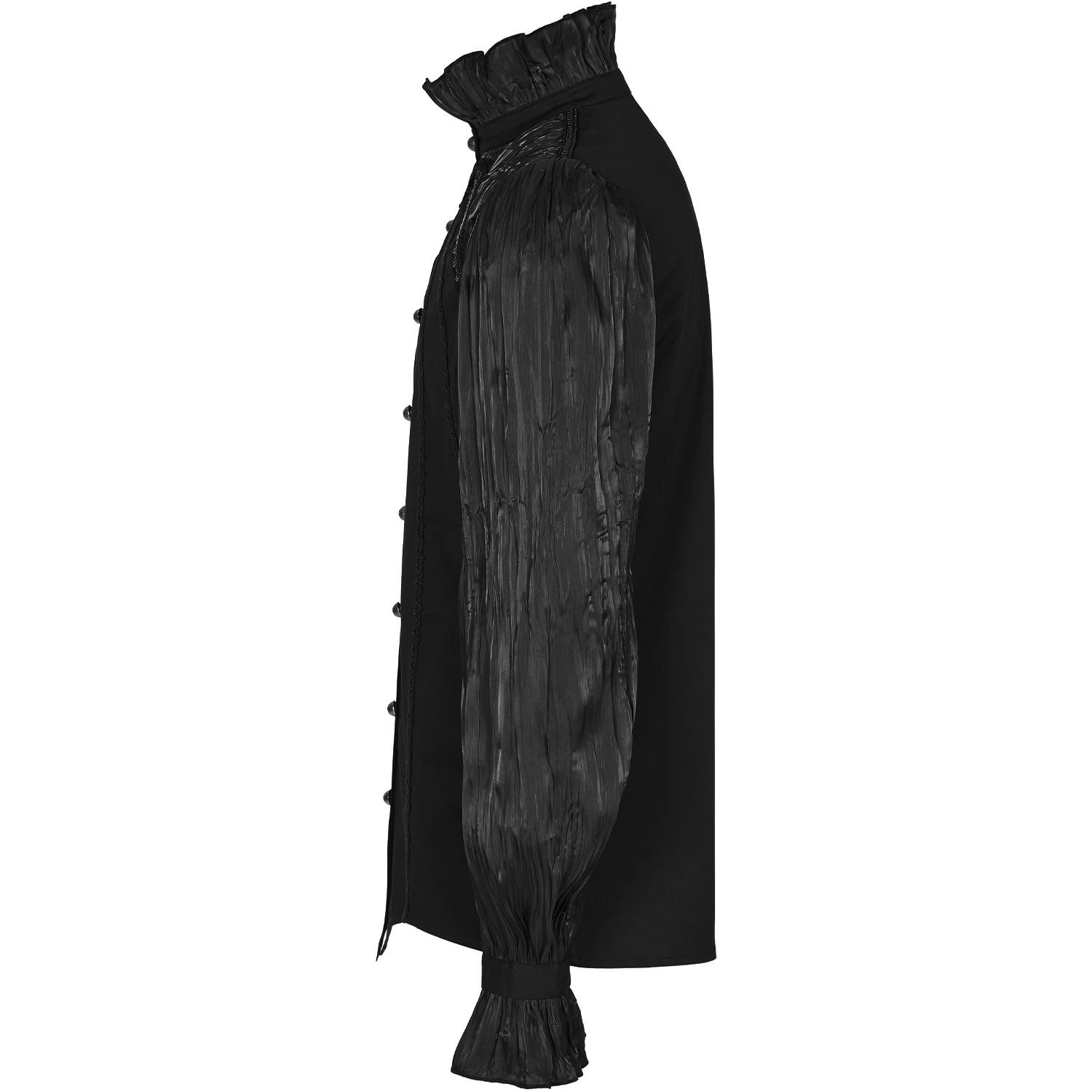 Chemise 'Goth Cage' Noire 15 Chemise 'Goth Cage' Noire – Image 13