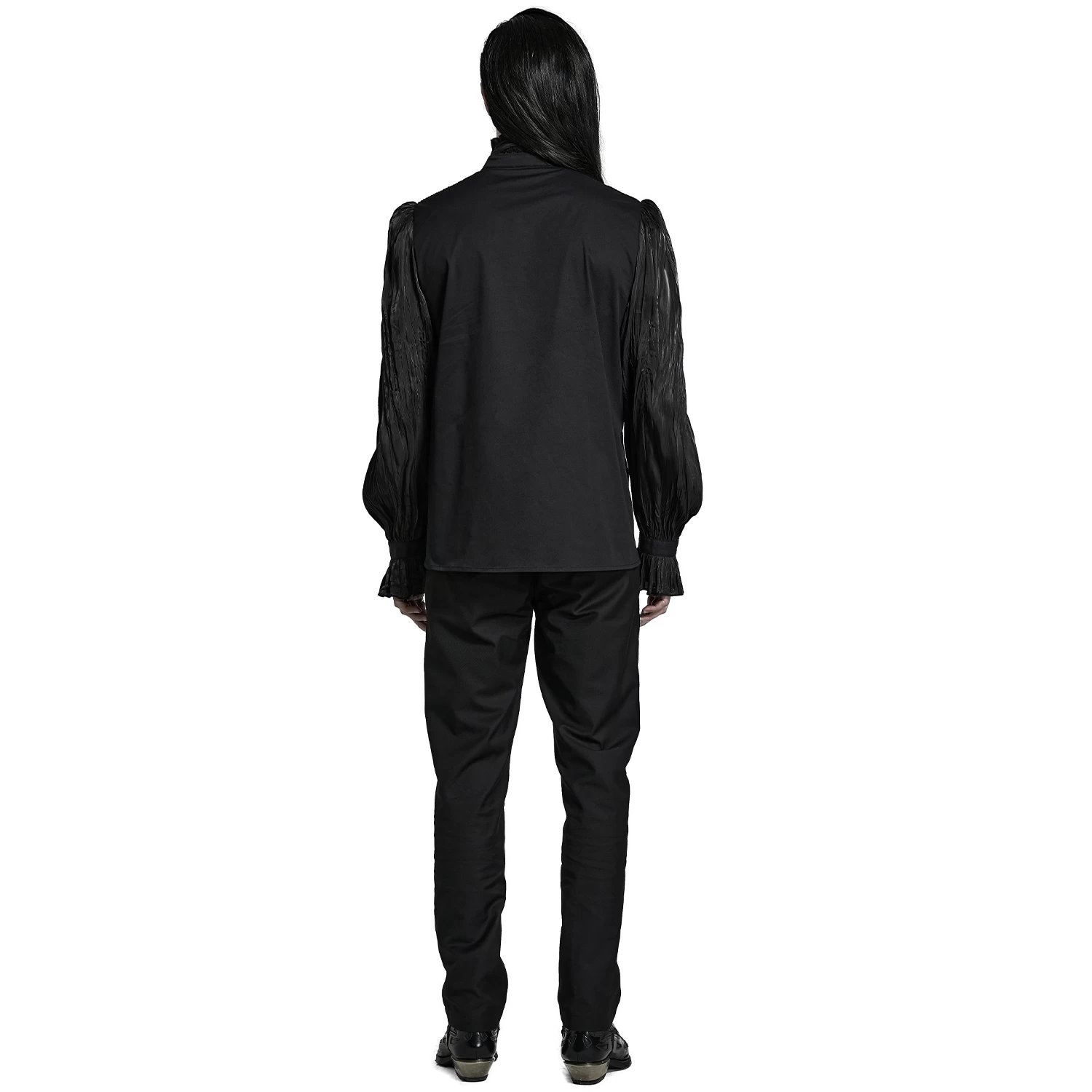 Chemise 'Goth Cage' Noire 8 Chemise 'Goth Cage' Noire – Image 6