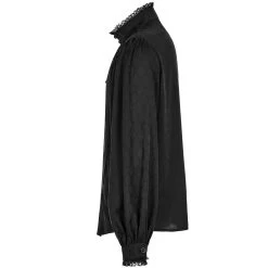 Chemise 'Gothic Dragon' Noire -Magasin De Mode chemise gothic dragon noire 9