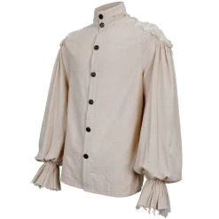 Chemise 'Ishmael' Blanc Cassé 12 Chemise 'Ishmael' Blanc Cassé -Magasin De Mode chemise ishmael blanc casse 2