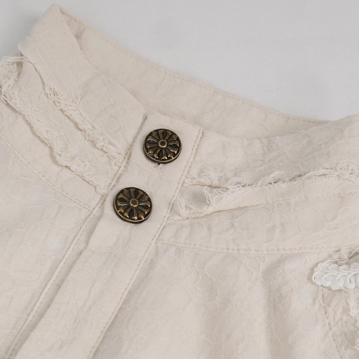 Chemise 'Ishmael' Blanc Cassé 6 Chemise 'Ishmael' Blanc Cassé – Image 4