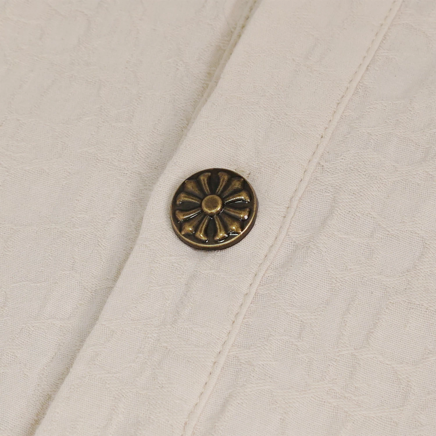 Chemise 'Ishmael' Blanc Cassé 7 Chemise 'Ishmael' Blanc Cassé – Image 5