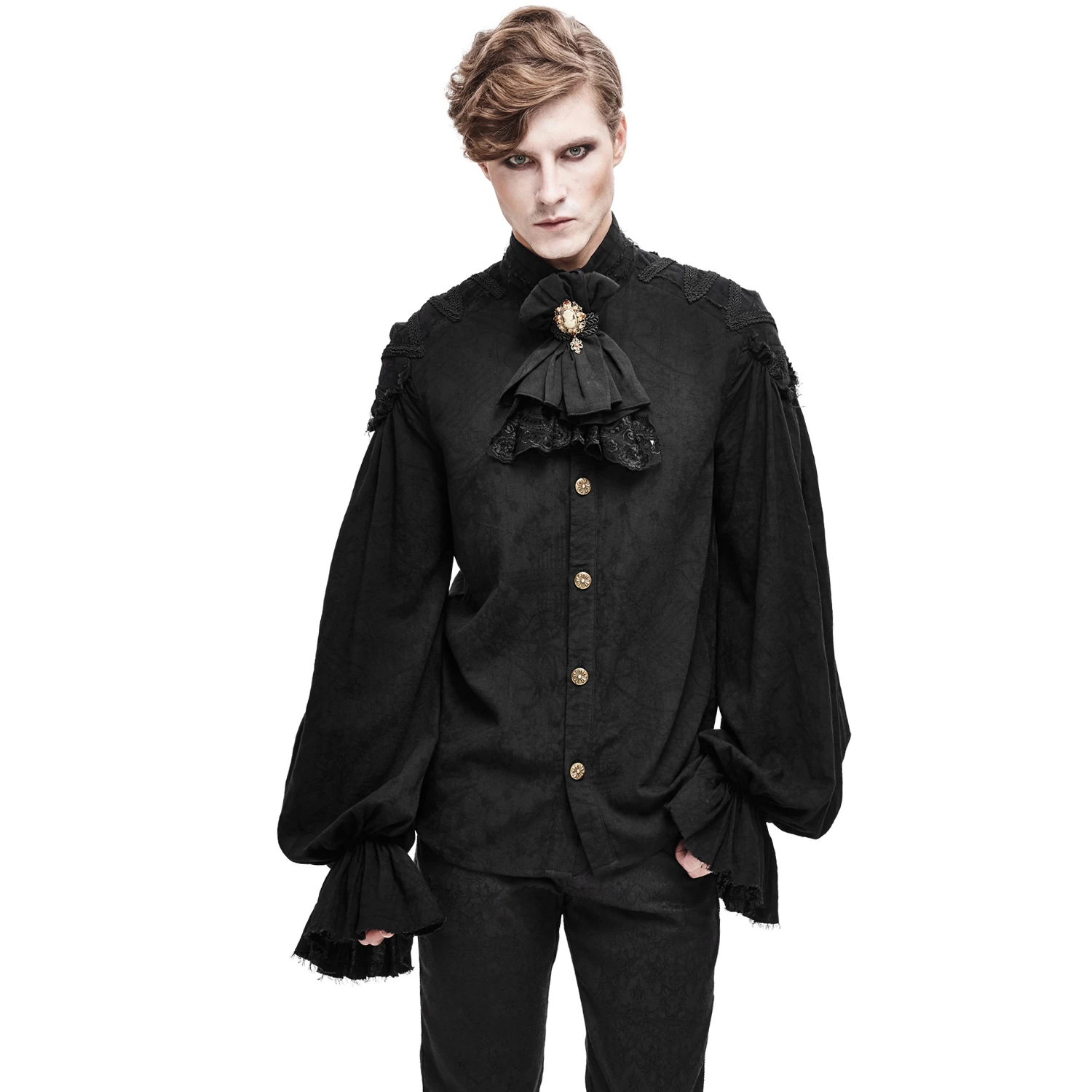 Chemise 'Ishmael' Noire 4 Chemise 'Ishmael' Noire – Image 2