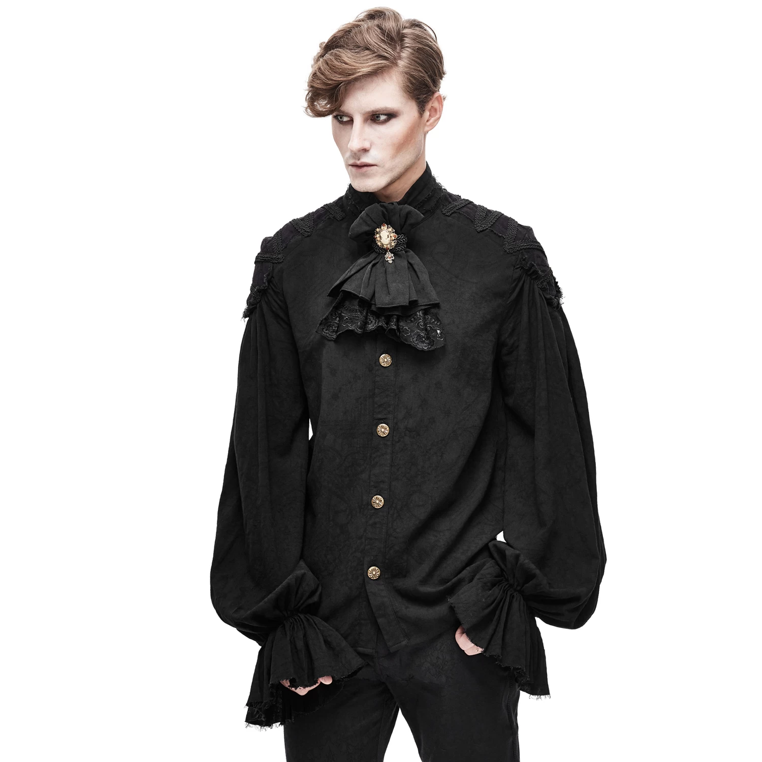 Chemise 'Ishmael' Noire 8 Chemise 'Ishmael' Noire – Image 6