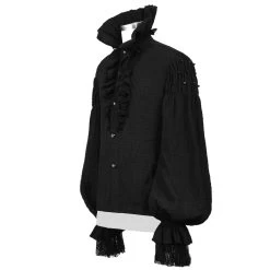 Chemise 'Israfel' Noire -Magasin De Mode chemise israfel noire 14