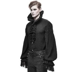 Chemise 'Israfel' Noire -Magasin De Mode chemise israfel noire 3