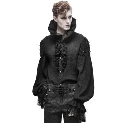 Chemise 'Israfel' Noire -Magasin De Mode chemise israfel noire 5