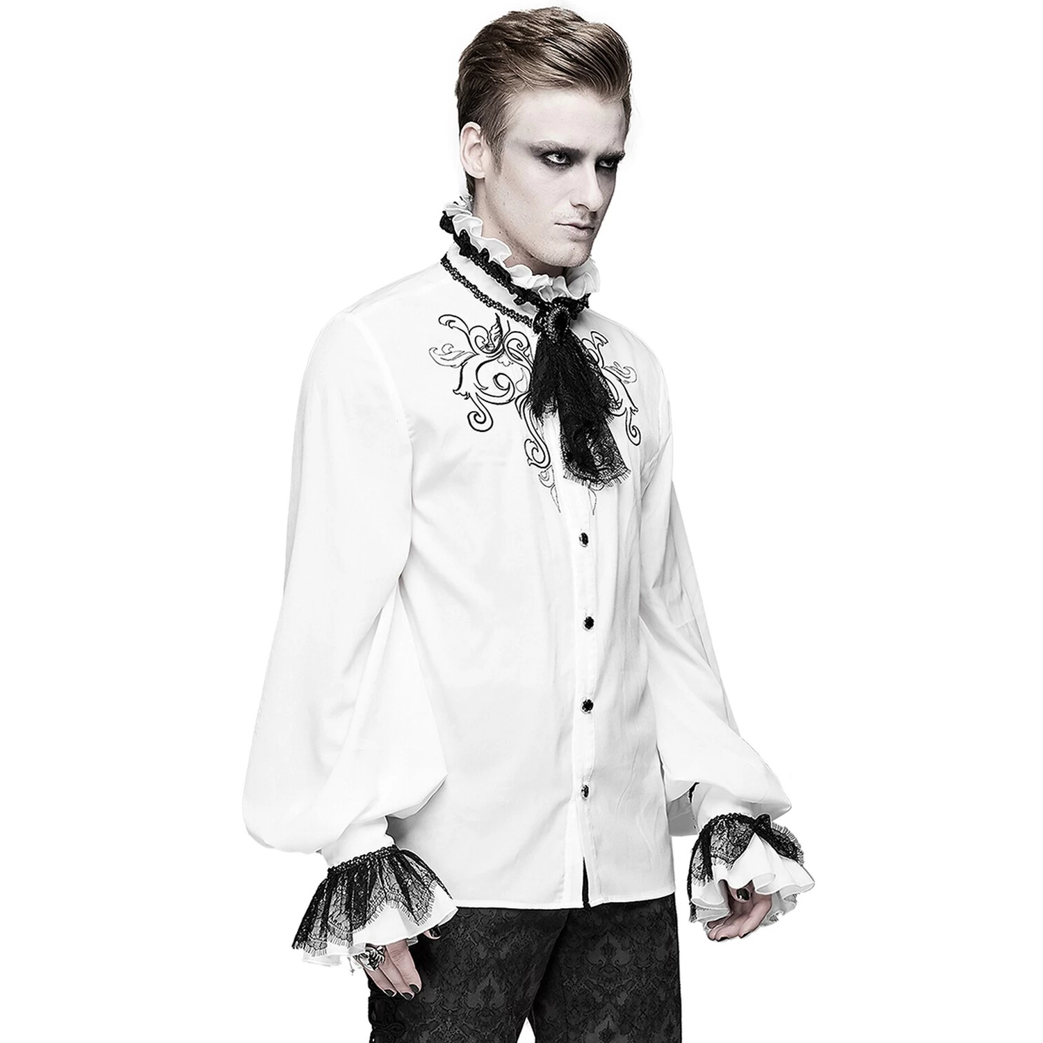 Chemise 'McArthy' Blanche 6 Chemise 'McArthy' Blanche â Image 4