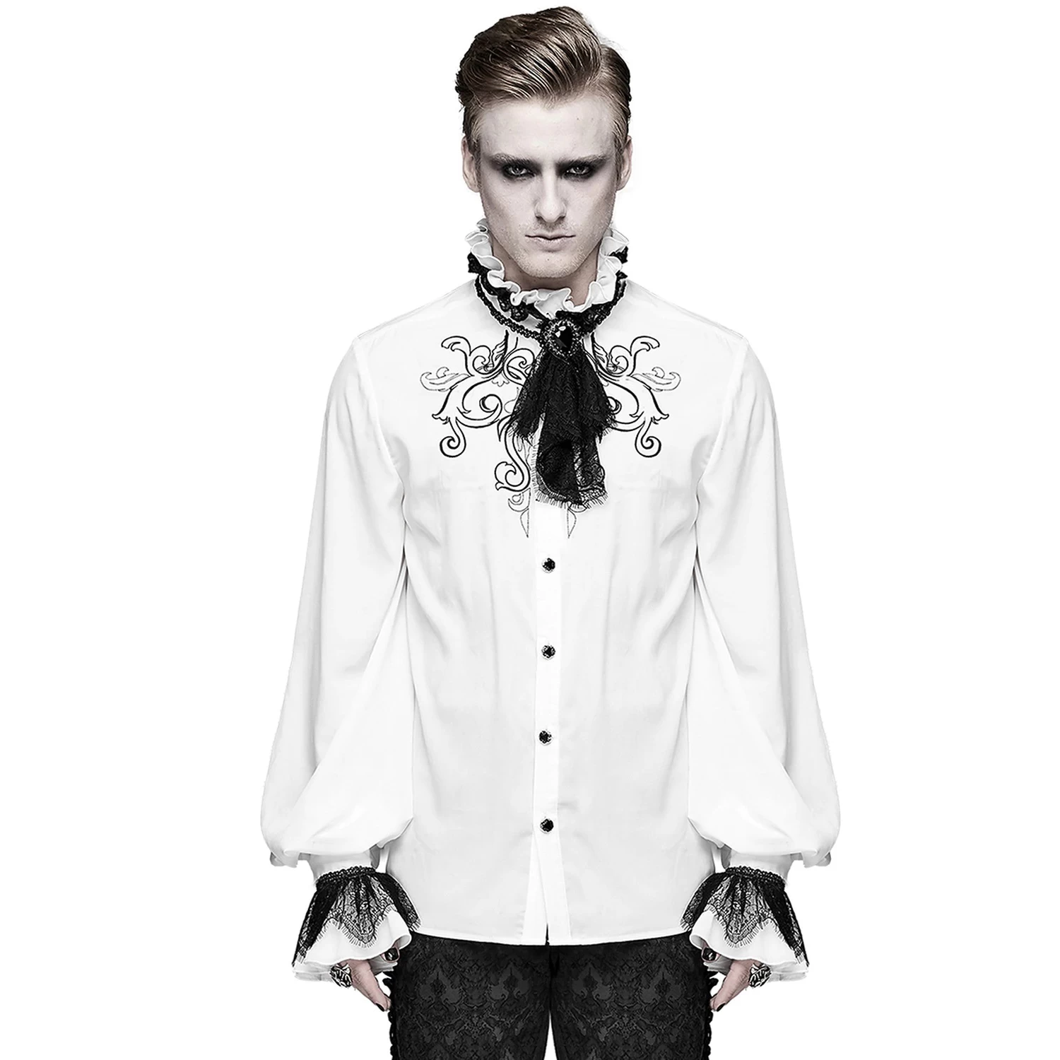 Chemise 'McArthy' Blanche 7 Chemise 'McArthy' Blanche â Image 5