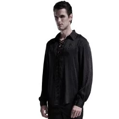 Chemise 'Nephilim' Noire -Magasin De Mode chemise nephilim noire 3