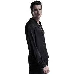 Chemise 'Nephilim' Noire -Magasin De Mode chemise nephilim noire 5