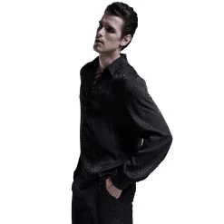 Chemise 'Nephilim' Noire -Magasin De Mode chemise nephilim noire 6