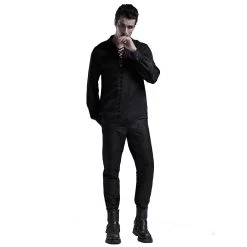 Chemise 'Nephilim' Noire -Magasin De Mode chemise nephilim noire 9