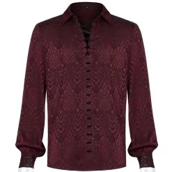 Chemise 'Nephilim' Rouge -Magasin De Mode chemise nephilim rouge 6