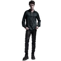 Chemise 'Nephilim' Verte -Magasin De Mode chemise nephilim verte 11