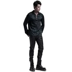 Chemise 'Nephilim' Verte -Magasin De Mode chemise nephilim verte 9