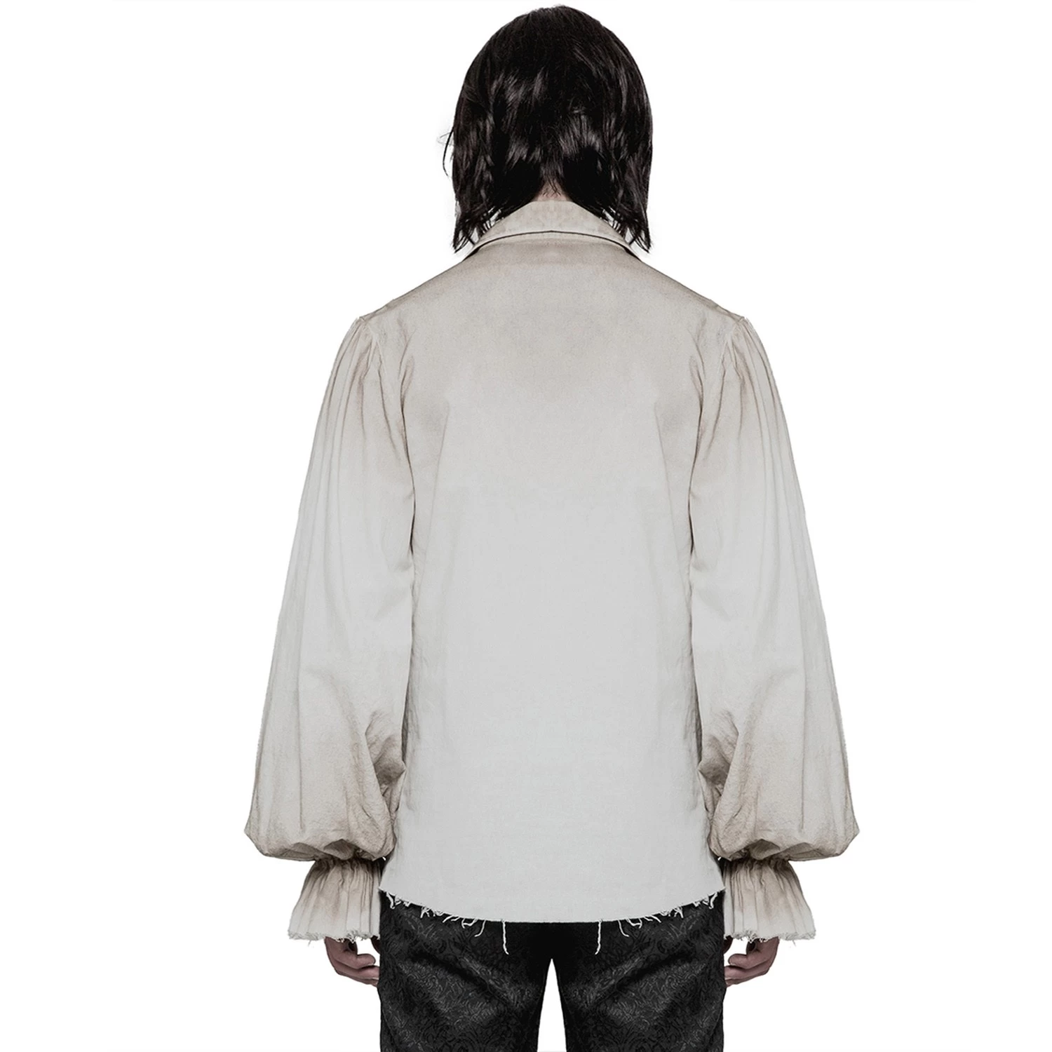 Chemise 'Orthodox Goth' Blanc Cassé 5 Chemise 'Orthodox Goth' Blanc Cassé – Image 3