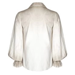 Chemise 'Orthodox Goth' Blanc Cassé 19 Chemise 'Orthodox Goth' Blanc Cassé -Magasin De Mode chemise orthodox goth blanc casse 6