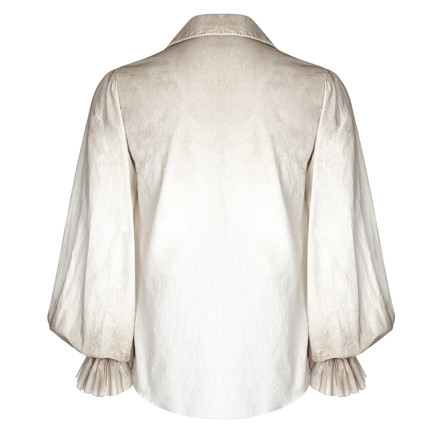 Chemise 'Orthodox Goth' Blanc Cassé 9 Chemise 'Orthodox Goth' Blanc Cassé – Image 7