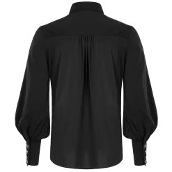 Chemise 'Royal Vampire' Noire -Magasin De Mode chemise royal vampire noire 12