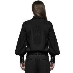 Chemise 'Royal Vampire' Noire -Magasin De Mode chemise royal vampire noire 2