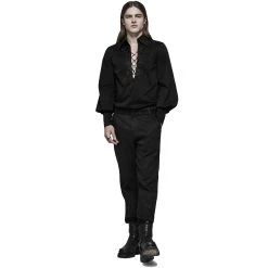 Chemise 'Royal Vampire' Noire -Magasin De Mode chemise royal vampire noire 5