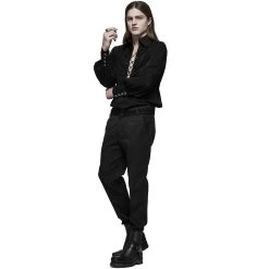 Chemise 'Royal Vampire' Noire -Magasin De Mode chemise royal vampire noire 6