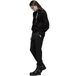 Chemise 'Royal Vampire' Noire -Magasin De Mode chemise royal vampire noire 9