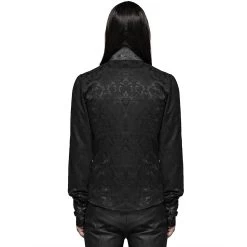 Chemise 'Sinamore' En Brocard Noire 16 Chemise 'Sinamore' En Brocard Noire -Magasin De Mode chemise sinamore en brocard noire 2