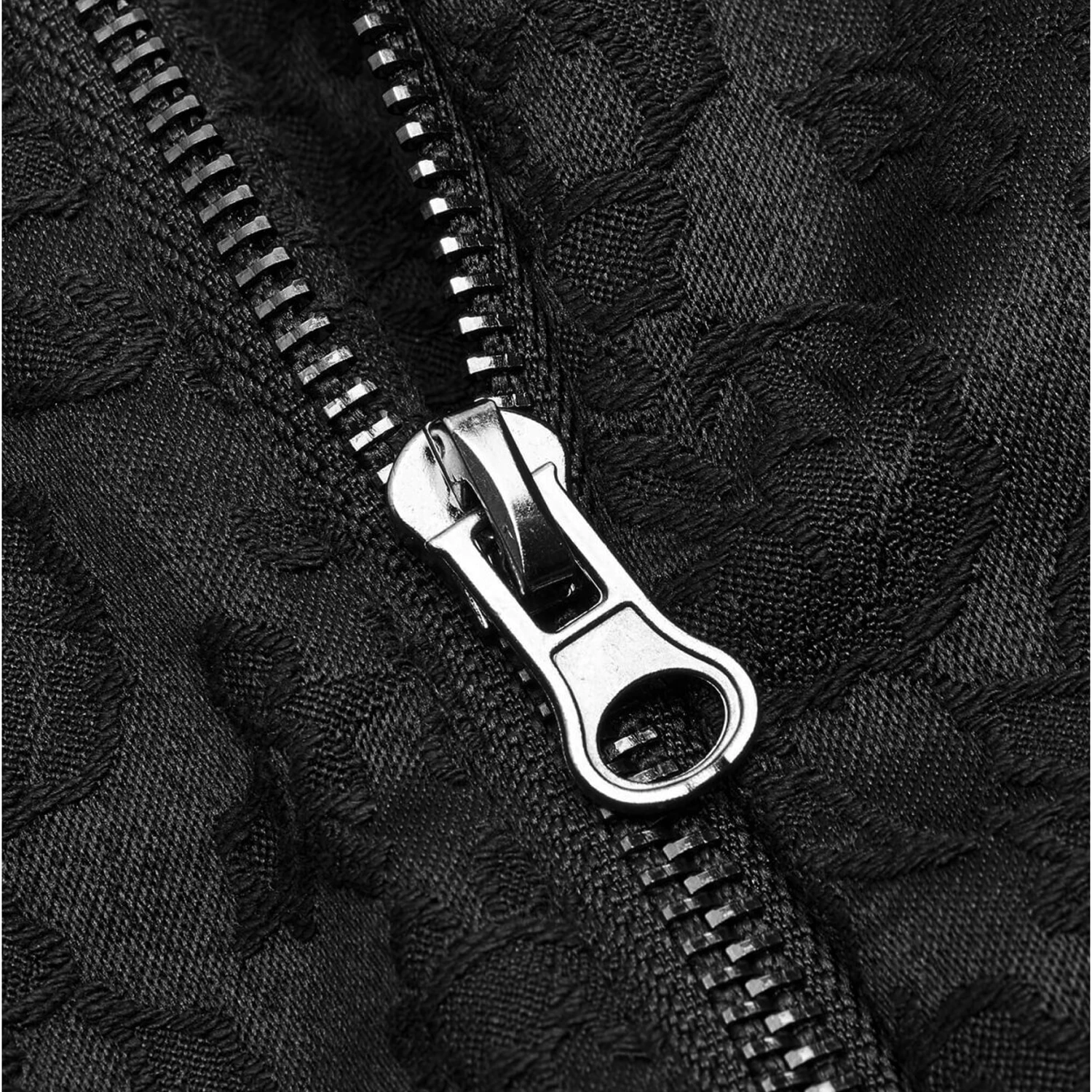 Chemise 'Sinamore' En Brocard Noire 11 Chemise 'Sinamore' En Brocard Noire – Image 9