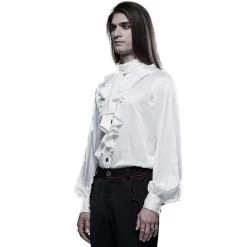 Chemise 'Valerian' En Jacquard Blanche 23 Chemise 'Valerian' En Jacquard Blanche -Magasin De Mode chemise valerian en jacquard blanche 3