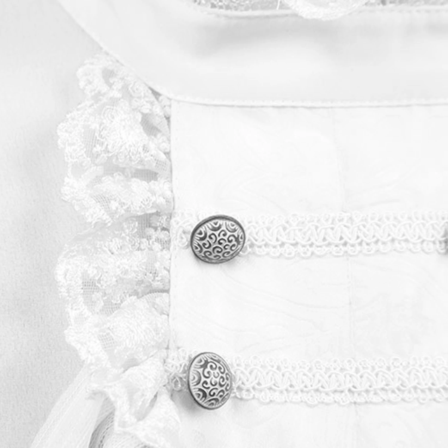 Chemise 'Vampyr' Blanche 13 Chemise 'Vampyr' Blanche – Image 11