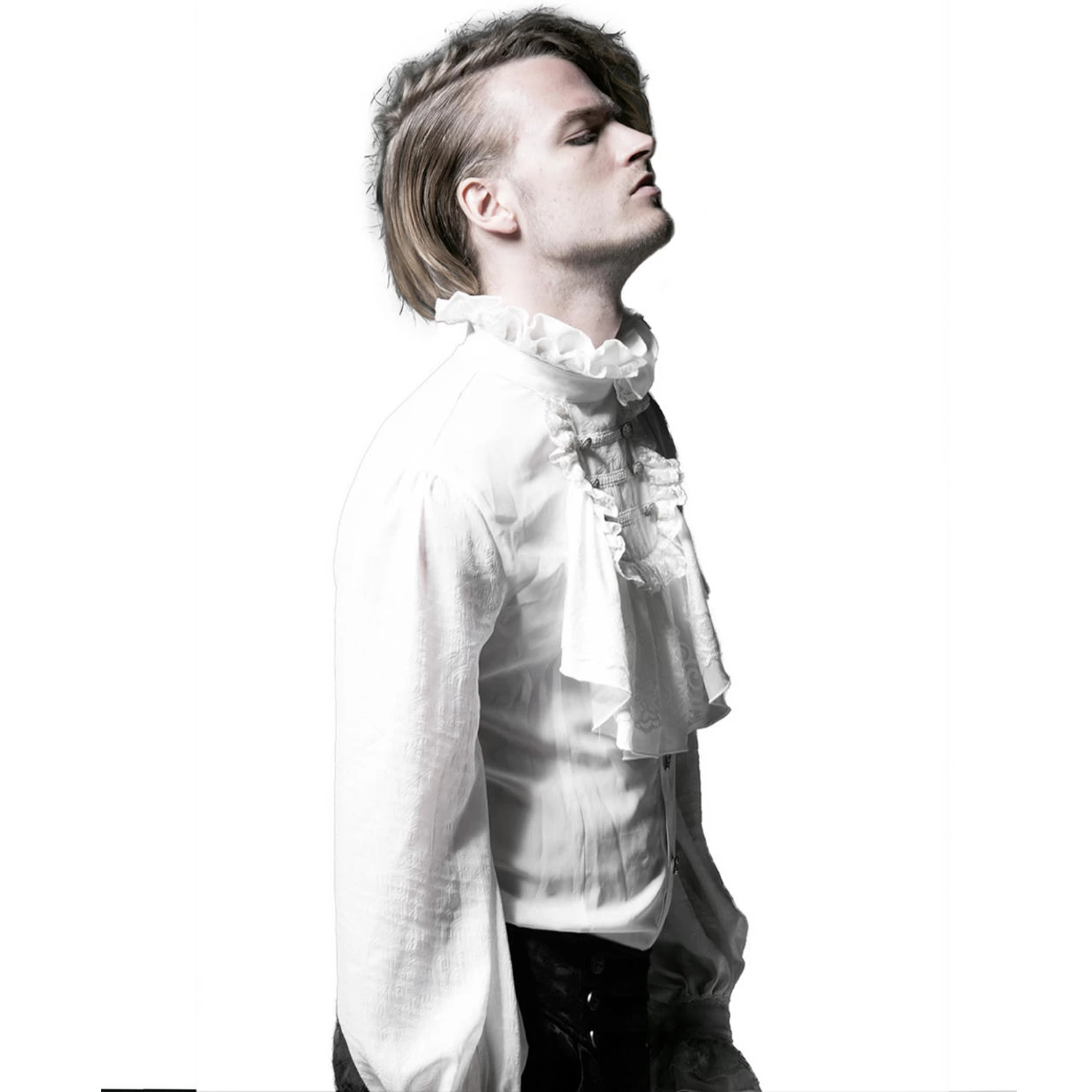 Chemise 'Vampyr' Blanche 7 Chemise 'Vampyr' Blanche – Image 5