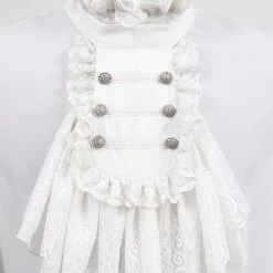 Chemise 'Vampyr' Blanche 28 Chemise 'Vampyr' Blanche -Magasin De Mode chemise vampyr blanche 8