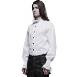 Chemise Victorienne 'Asmodeus' Blanche 22 Chemise Victorienne 'Asmodeus' Blanche -Magasin De Mode chemise victorienne asmodeus blanche 3
