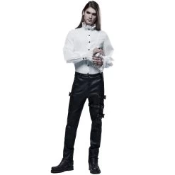 Chemise Victorienne 'Asmodeus' Blanche 24 Chemise Victorienne 'Asmodeus' Blanche -Magasin De Mode chemise victorienne asmodeus blanche 5